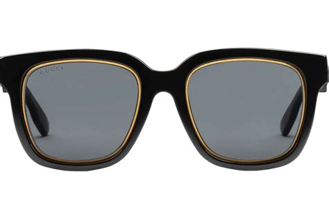 Low nose bridge square sunglasses 